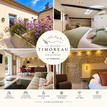 Maison Timoreau - Luxury Apartamento Carcasona